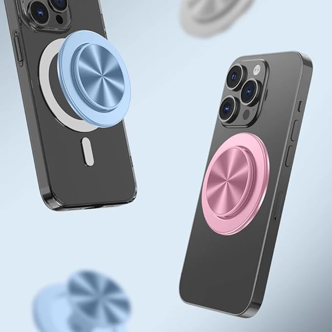 Magnetic Phone Grip Kickstand for Magsafe, iPhone, Samsung and Devices